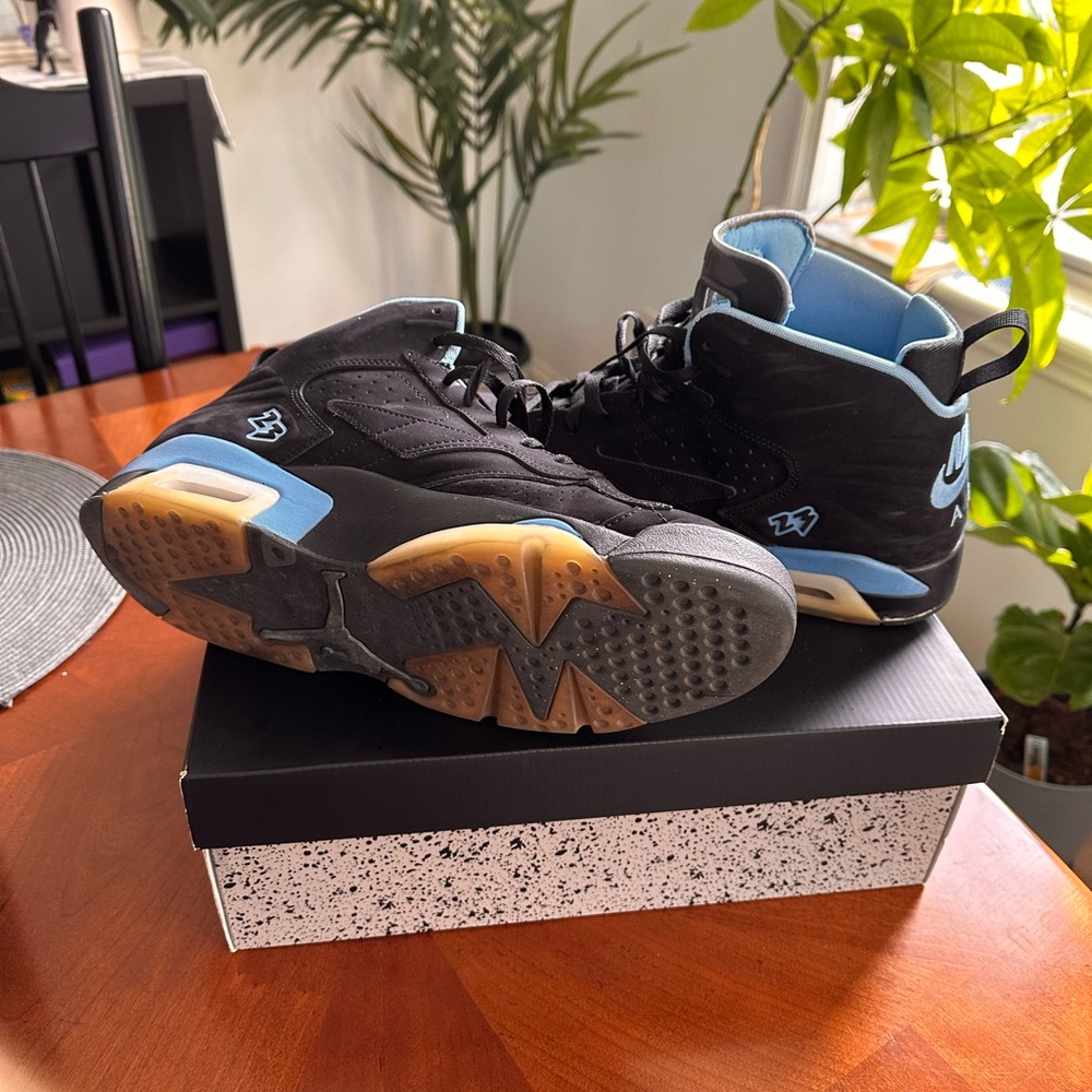 Nike Air Penny 2 Black and Blue Sneakers